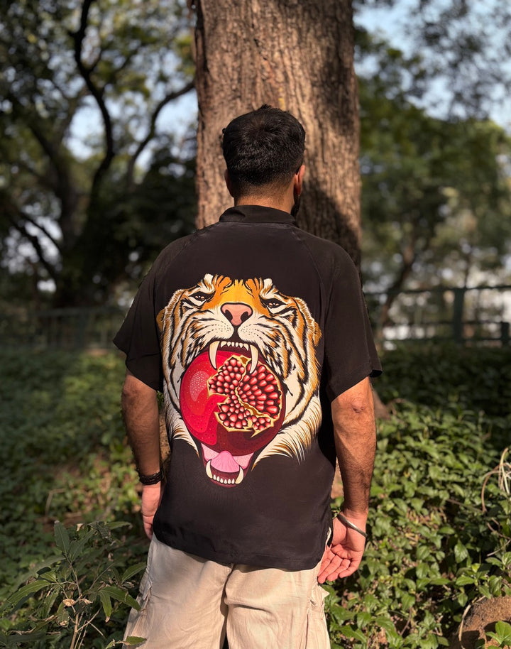 Shirt - Tiger Pom-Resortwear-izsi-IZSI