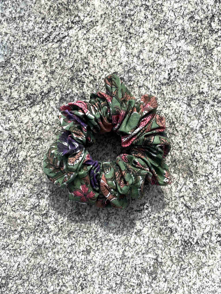 Scrunchie - Mughal Vines-IZSI-IZSI