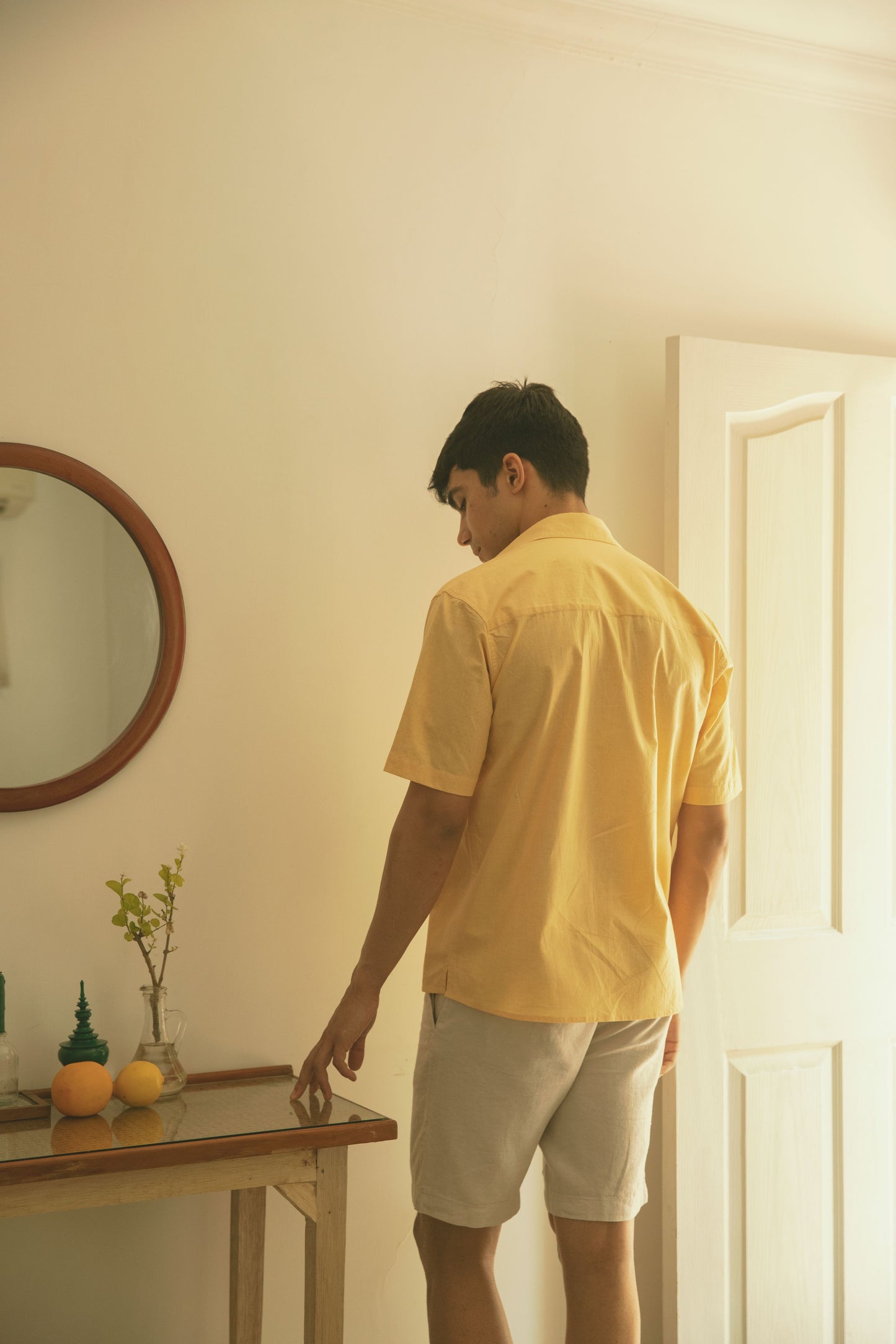 Yellow Cotton Shirt