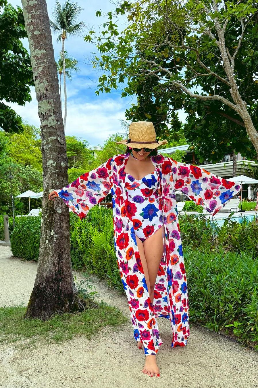 Set of Two Pieces - Poppy White