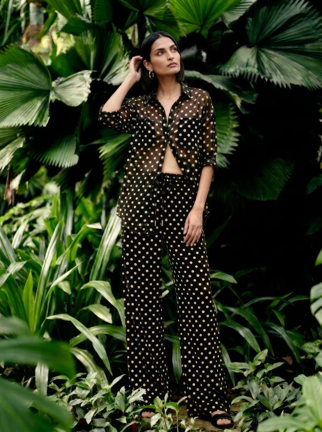 Lounge Trousers - Noir Dot