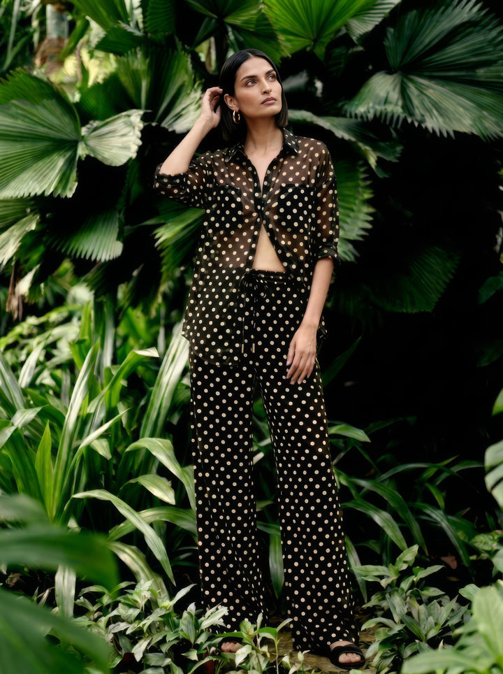 Lounge Trousers - Noir Dot