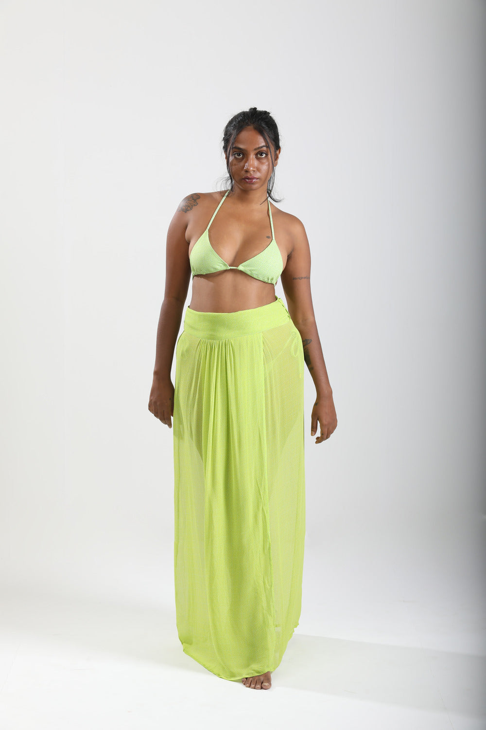 Long Tie Up Sarong - Kaleidoscope-Resortwear-izsi-IZSI