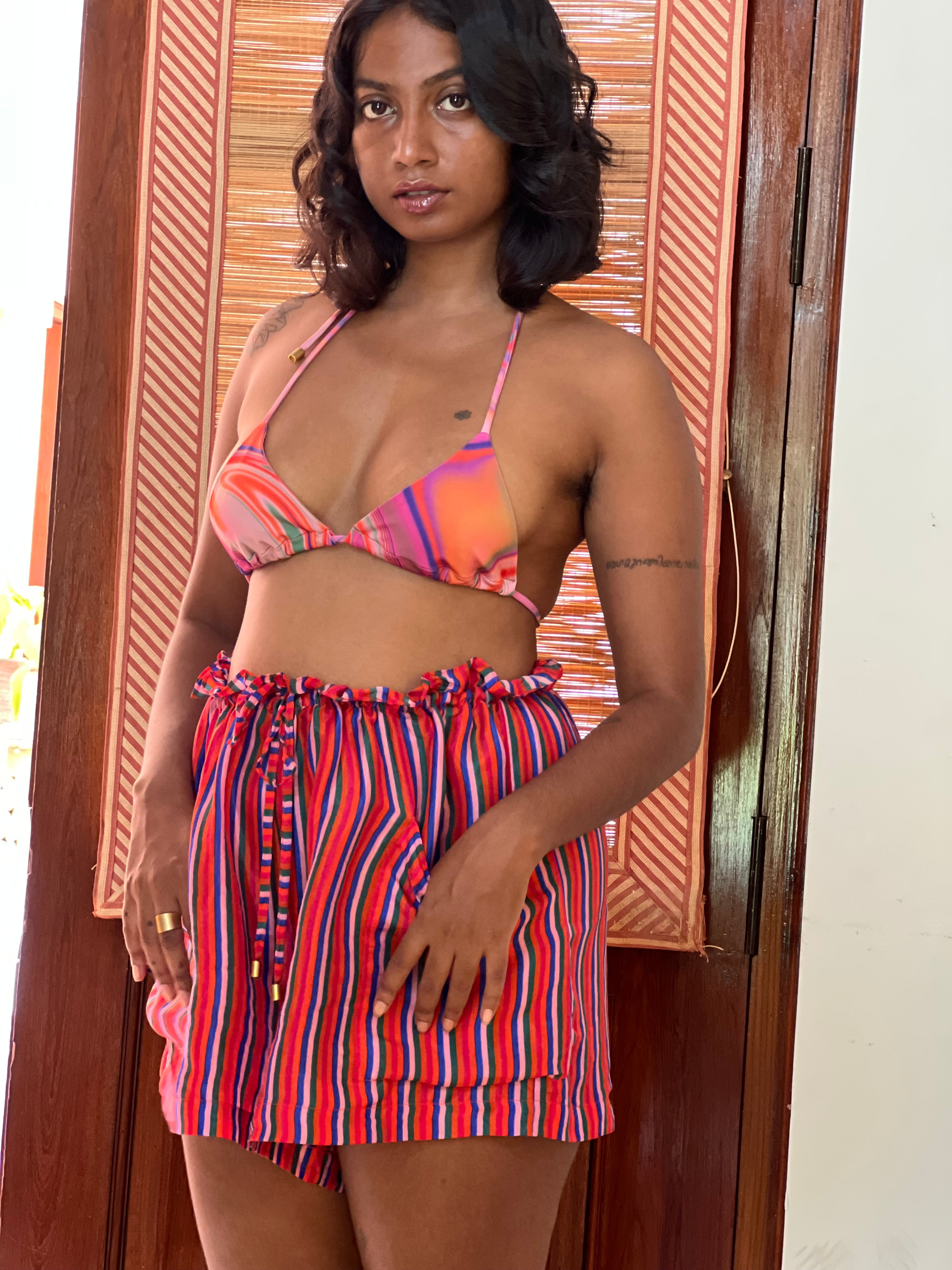 Beach Box Shorts - Candy Stripes