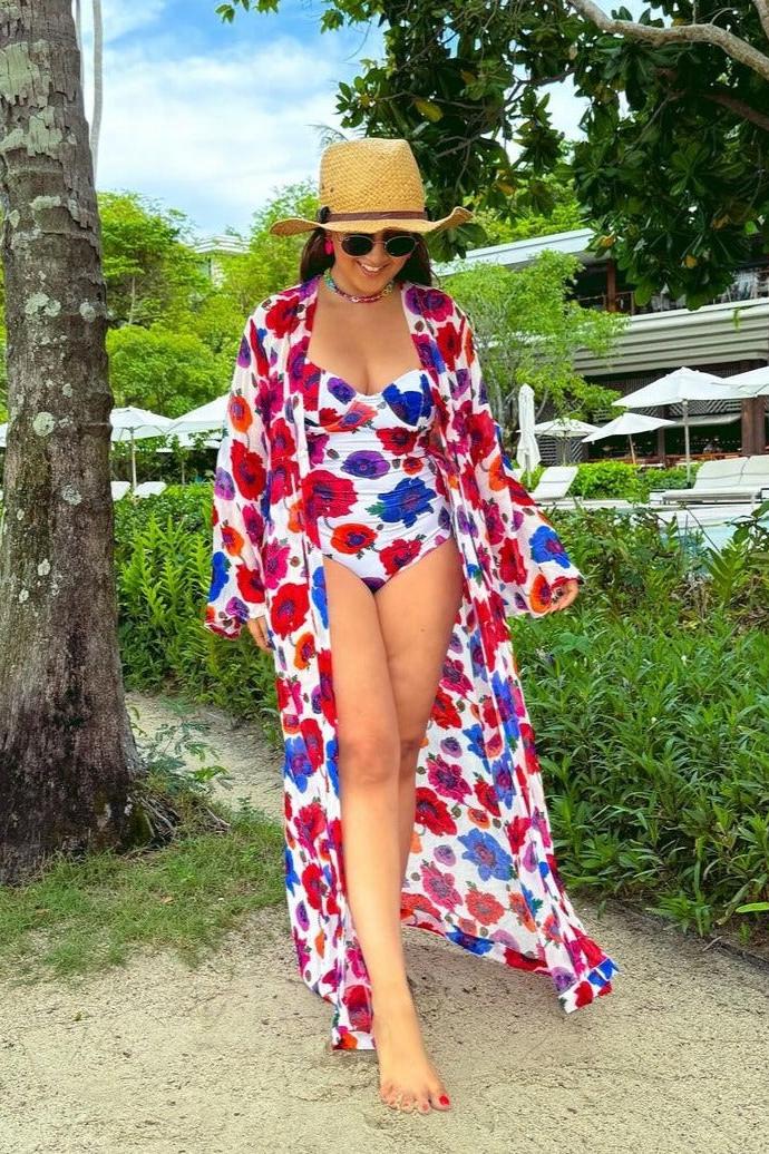 Set of Two Pieces - Poppy White-izsi-IZSI