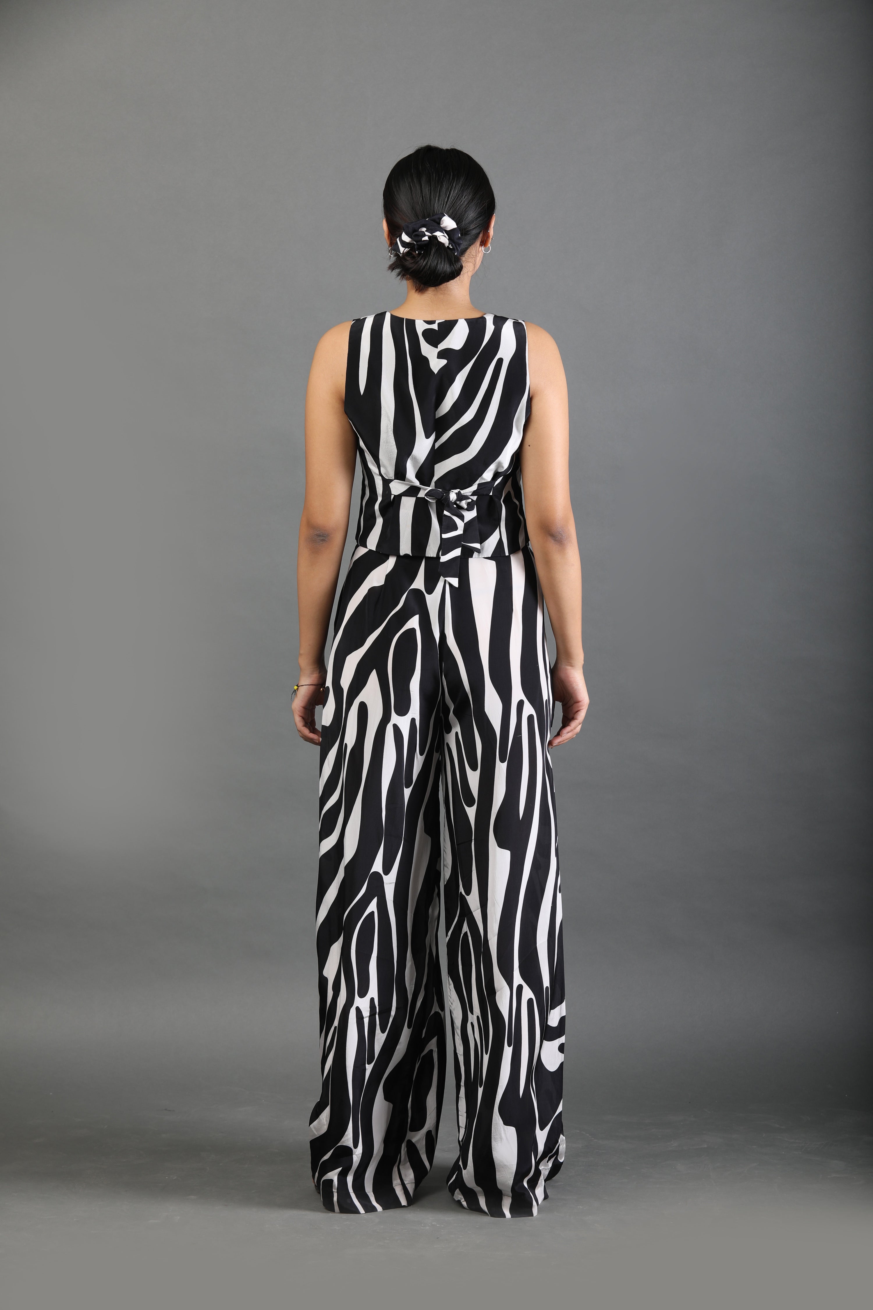 Trousers with Pockets - Noir Wave