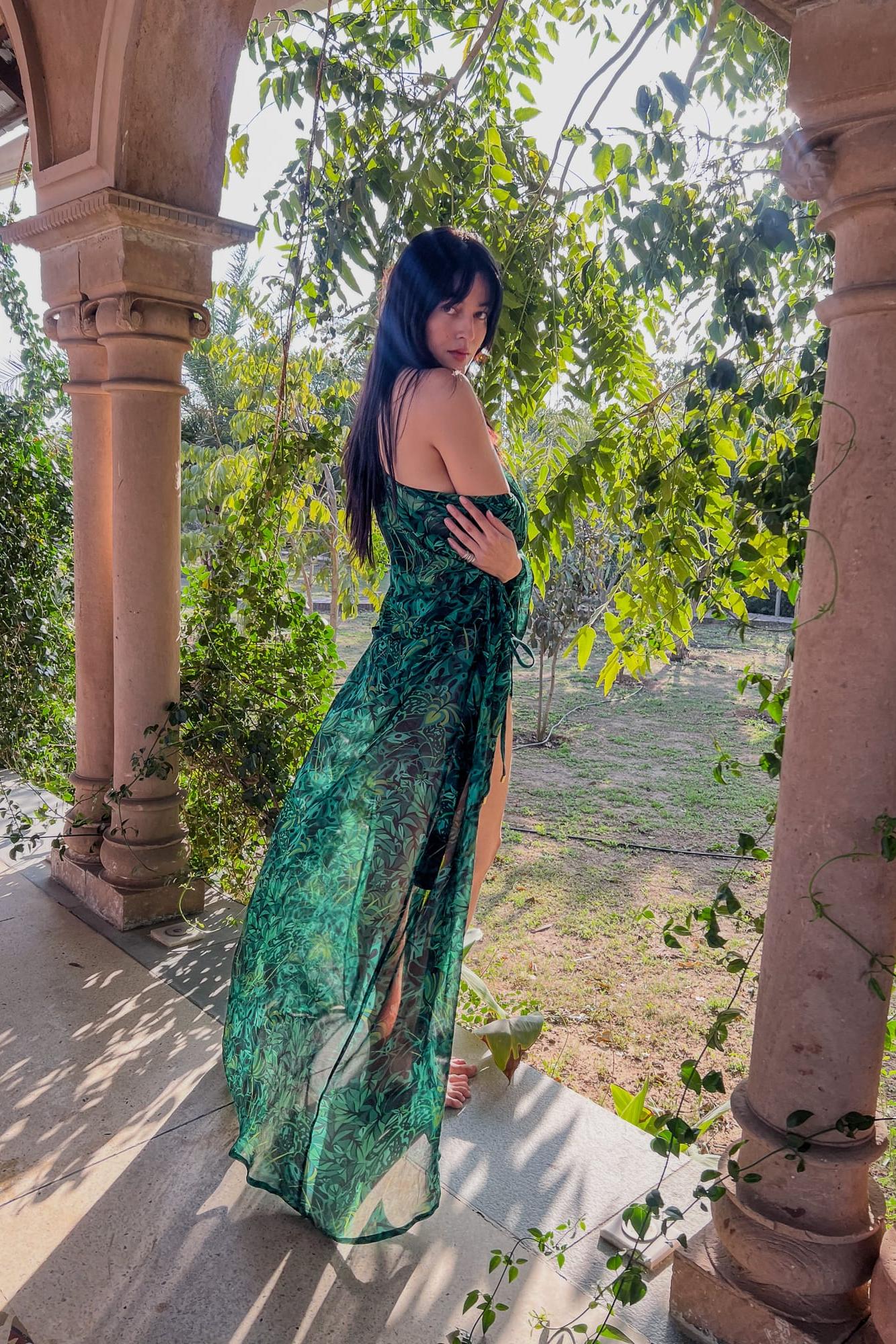 Kaftan - Emerald Jungle