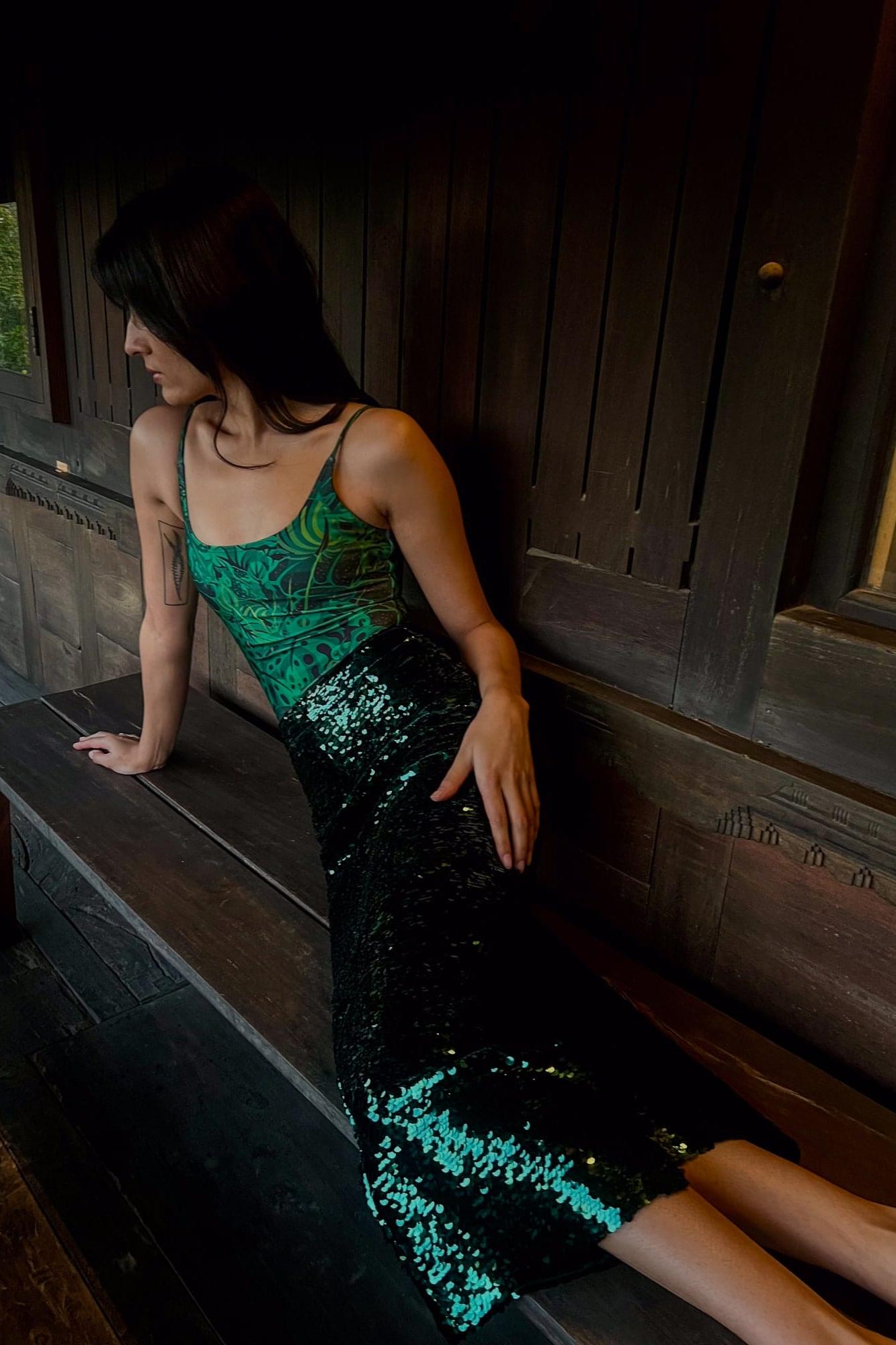 Skirt - Emerald Jungle