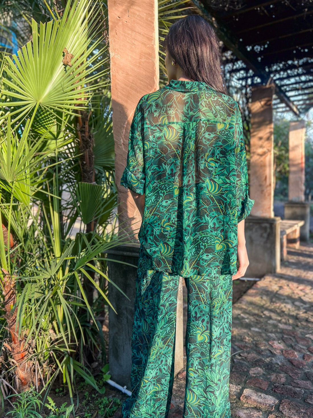 Lounge Trousers - Emerald Jungle