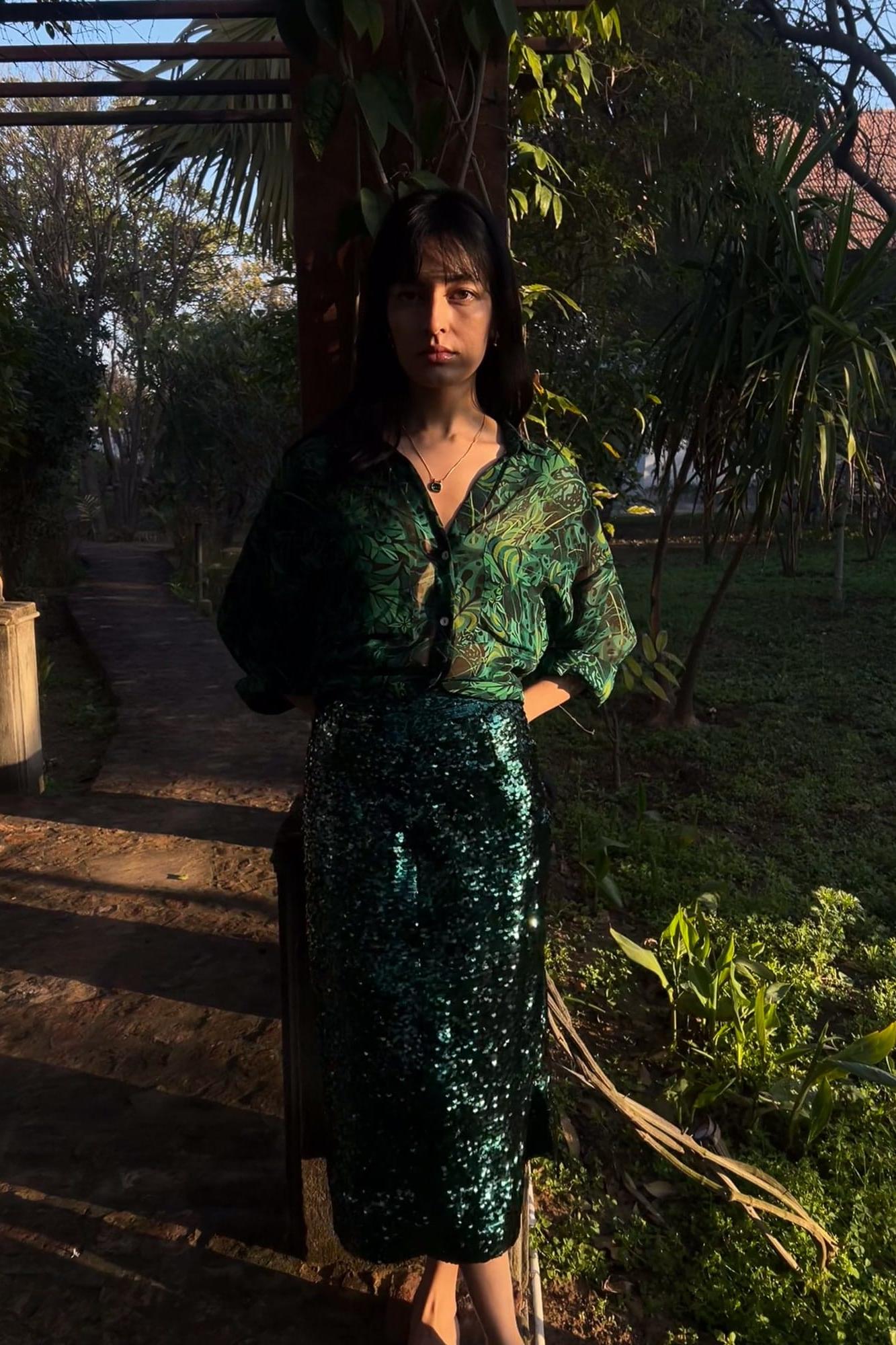 Skirt - Emerald Jungle