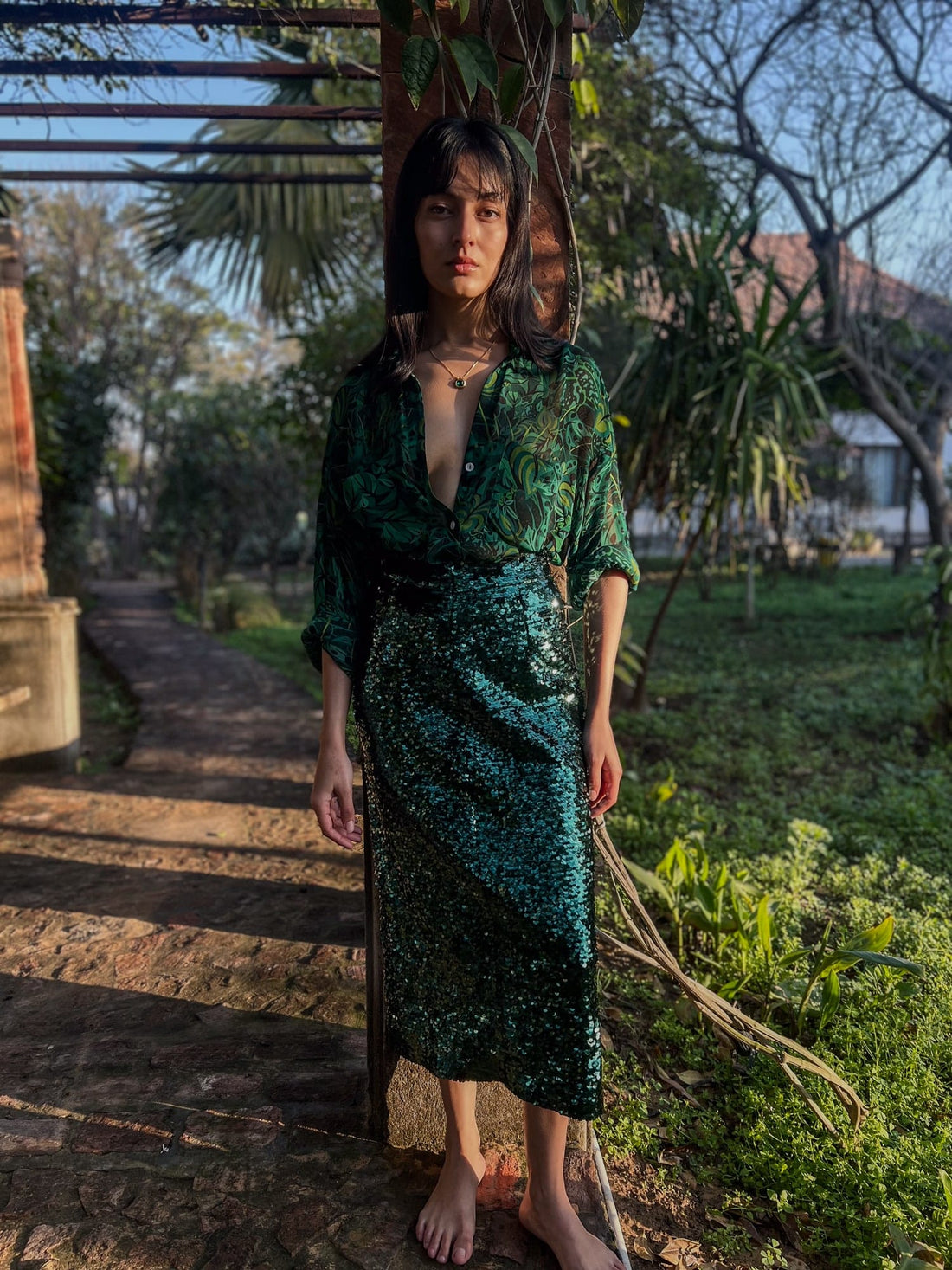 Skirt - Emerald Jungle