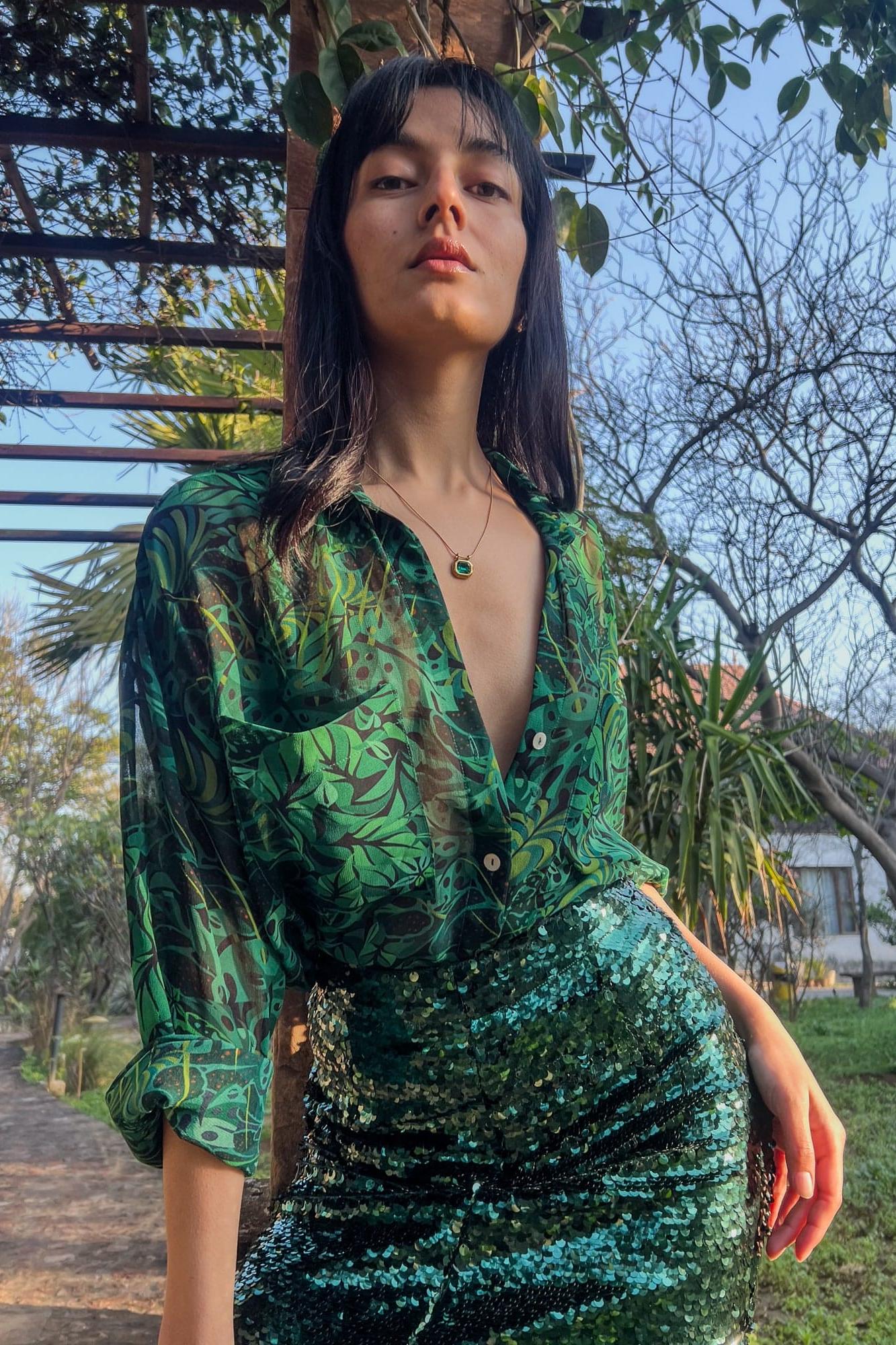 Skirt - Emerald Jungle