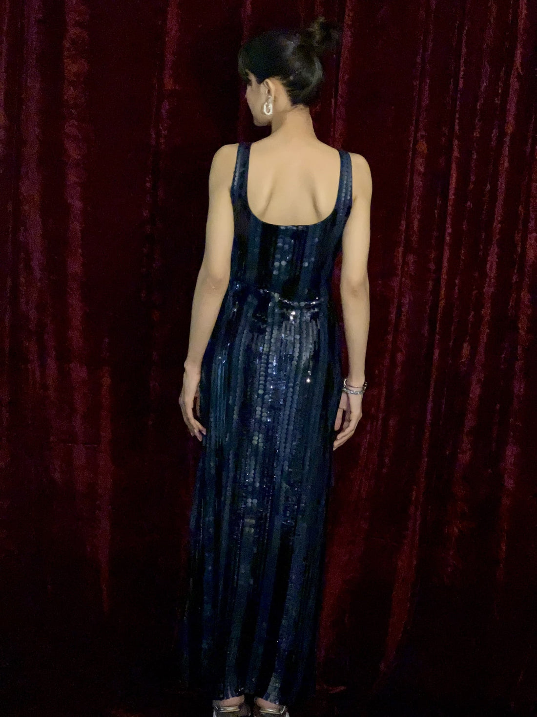Sequin Long Dress