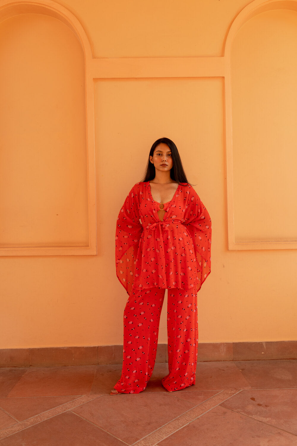 Set of Three Pieces - Carnations