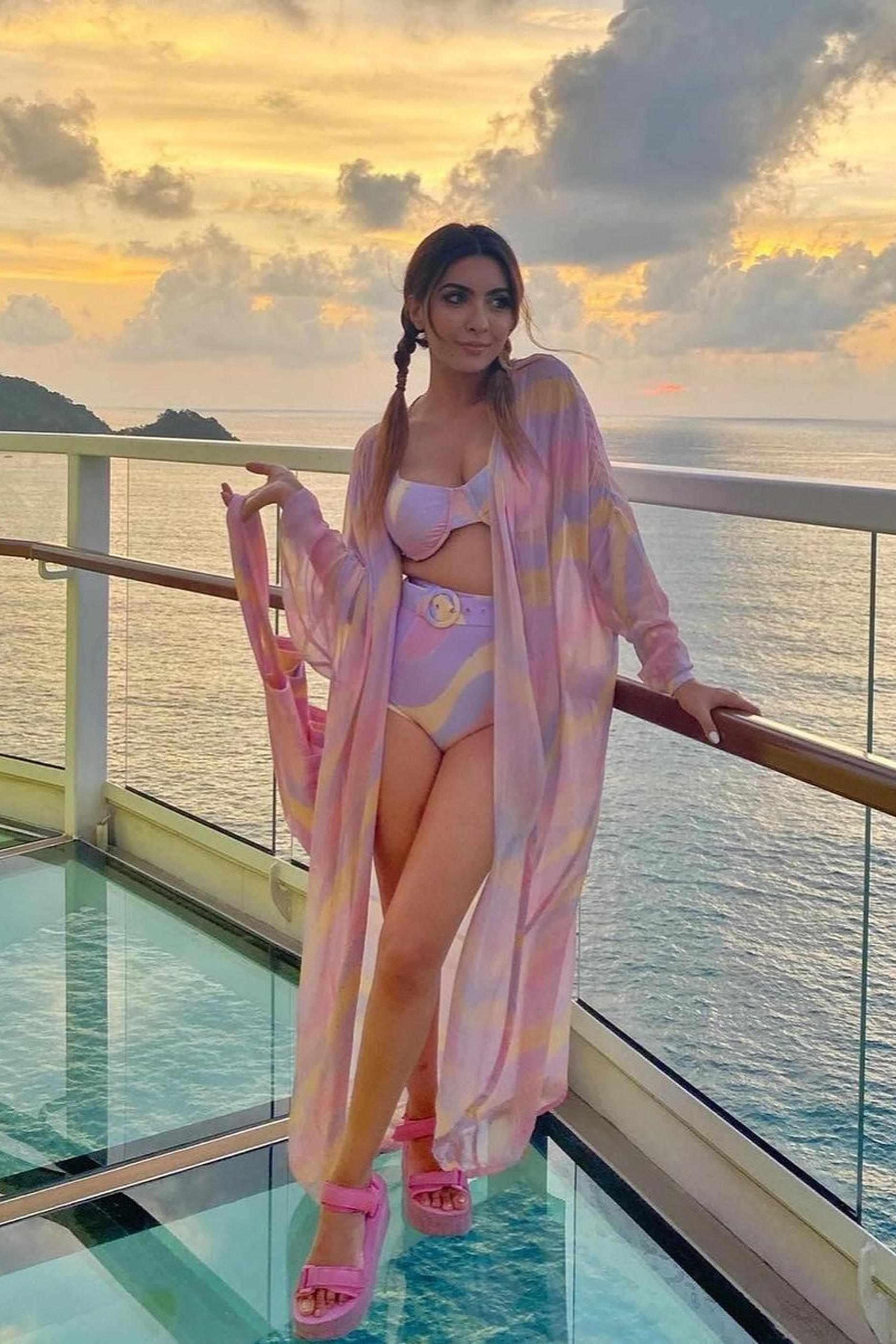 Set of Three Pieces - Jasmine Wave-izsi-IZSI