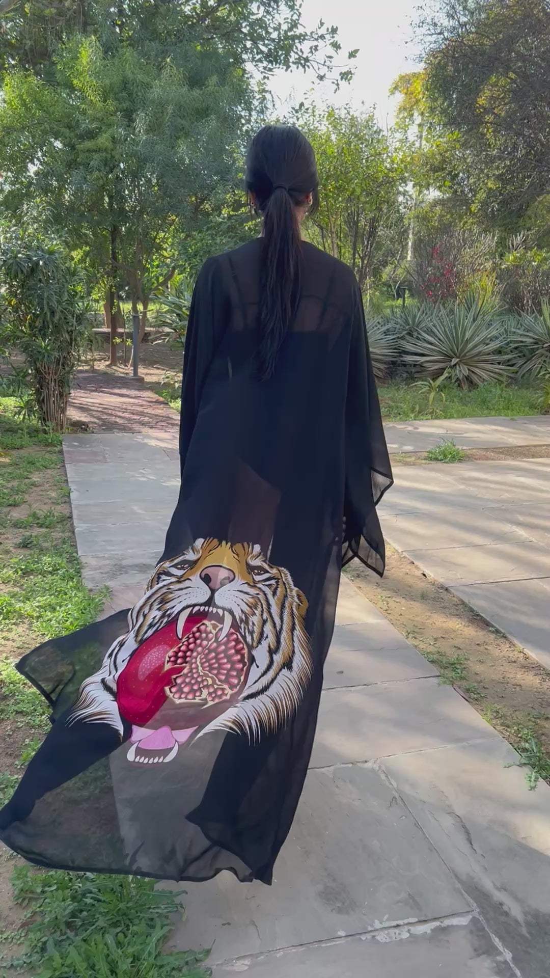 Kaftan - Tiger Pom