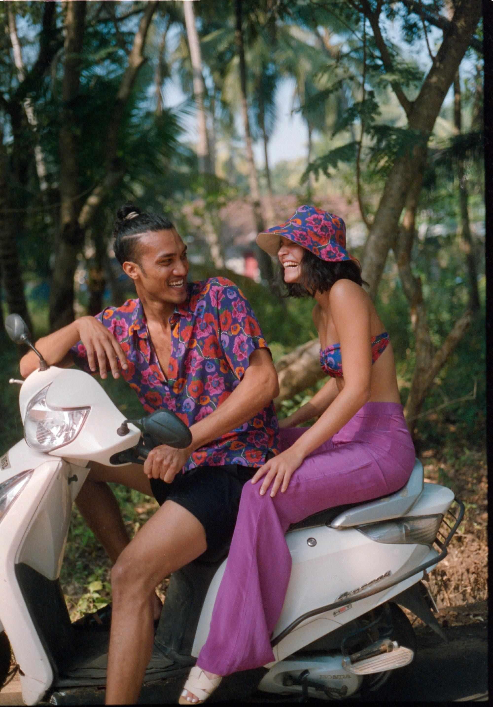 Oriental Poppy Shirt