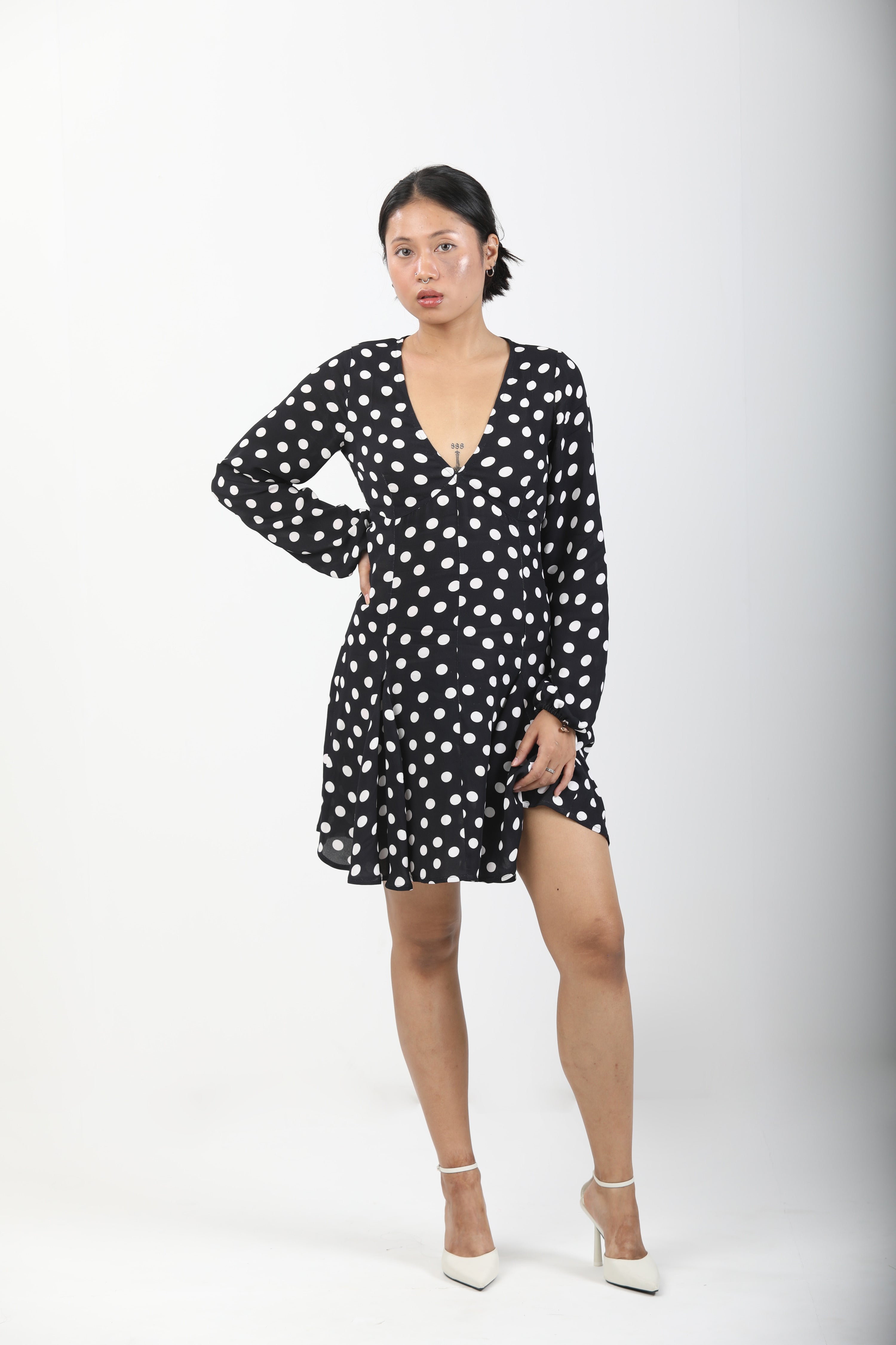 Lolita - Noir Dot-Resortwear-izsi-IZSI