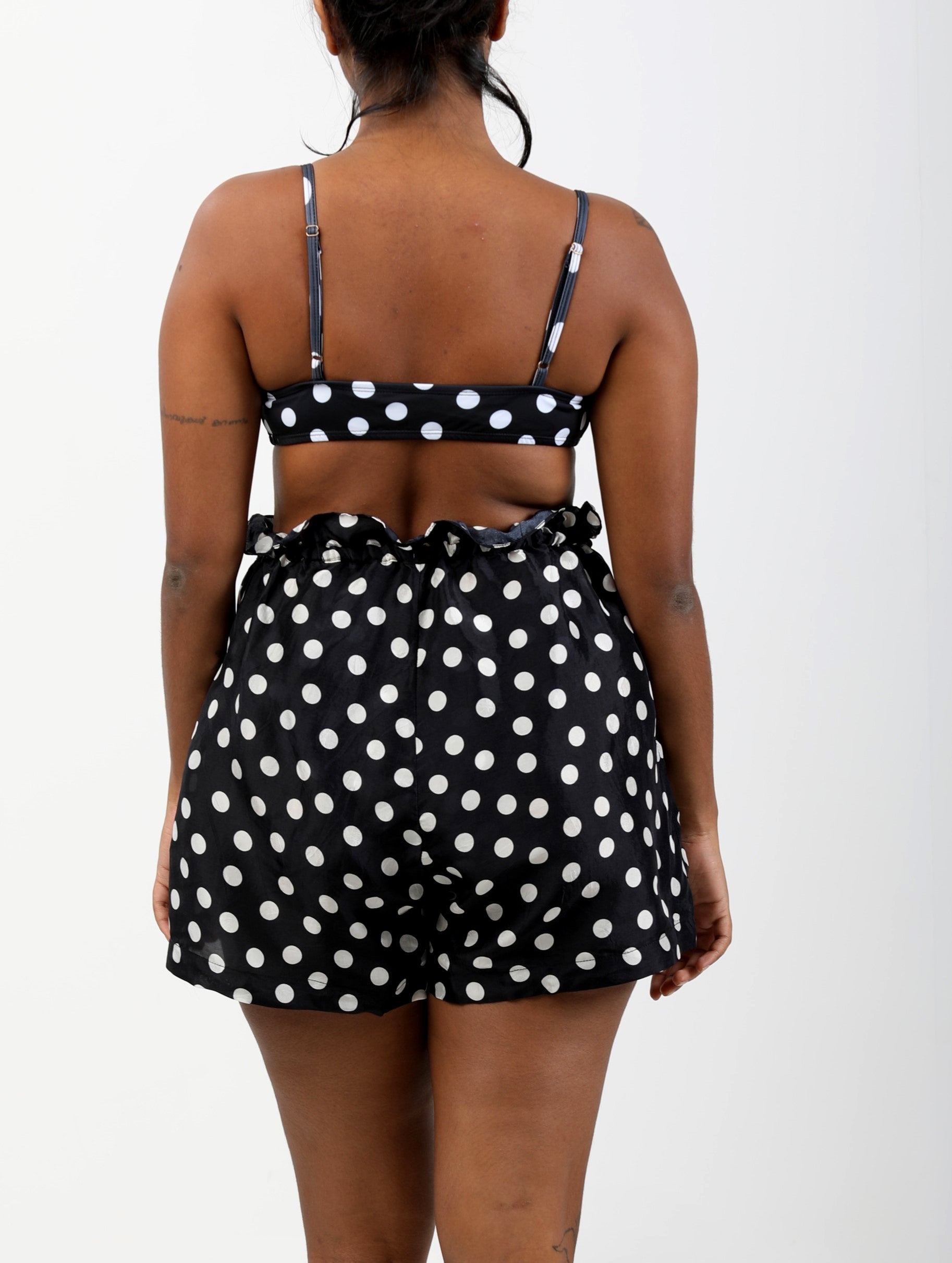 Beach Box Shorts - Noir Dot