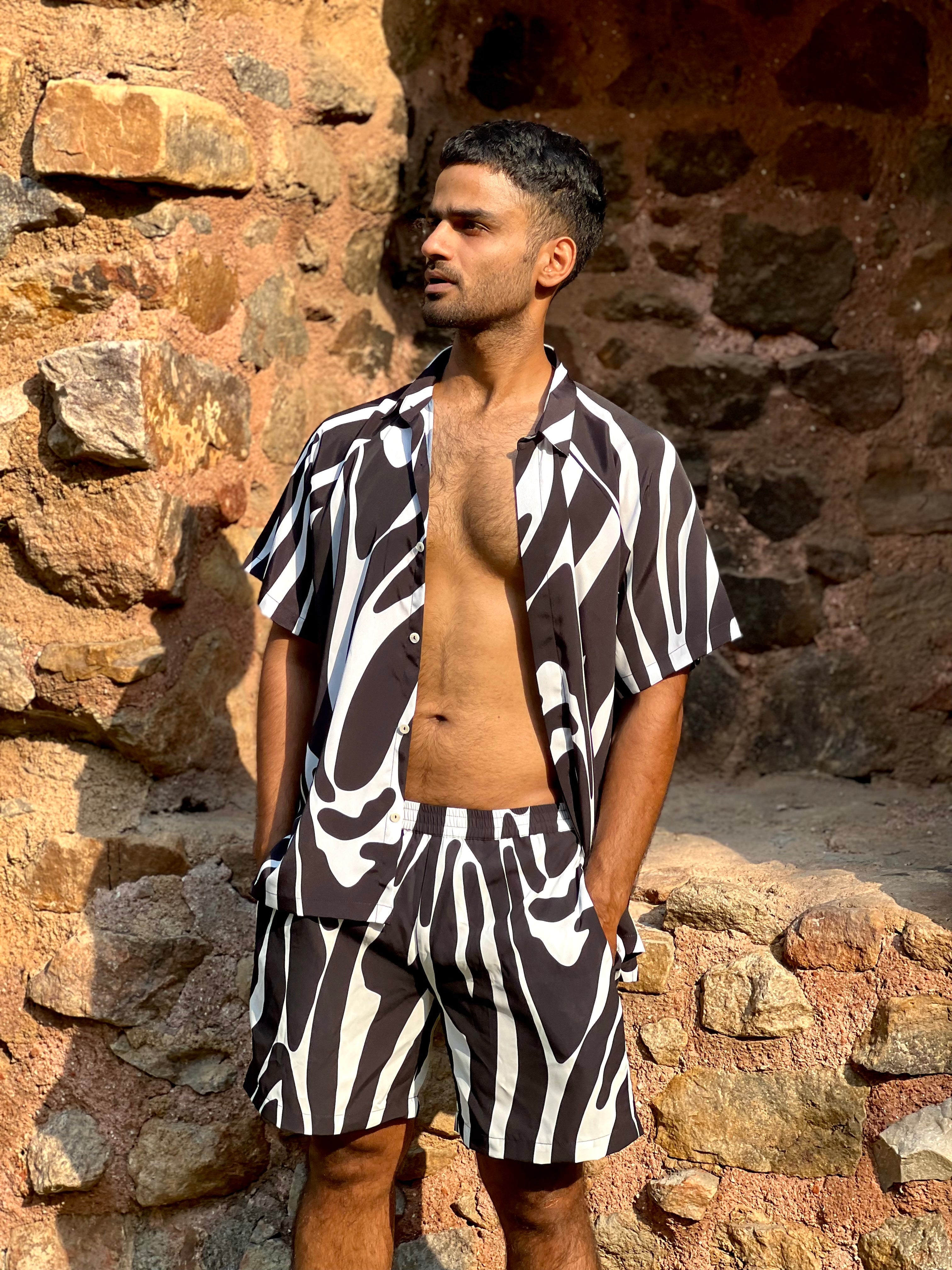 Shirt - Noir Wave