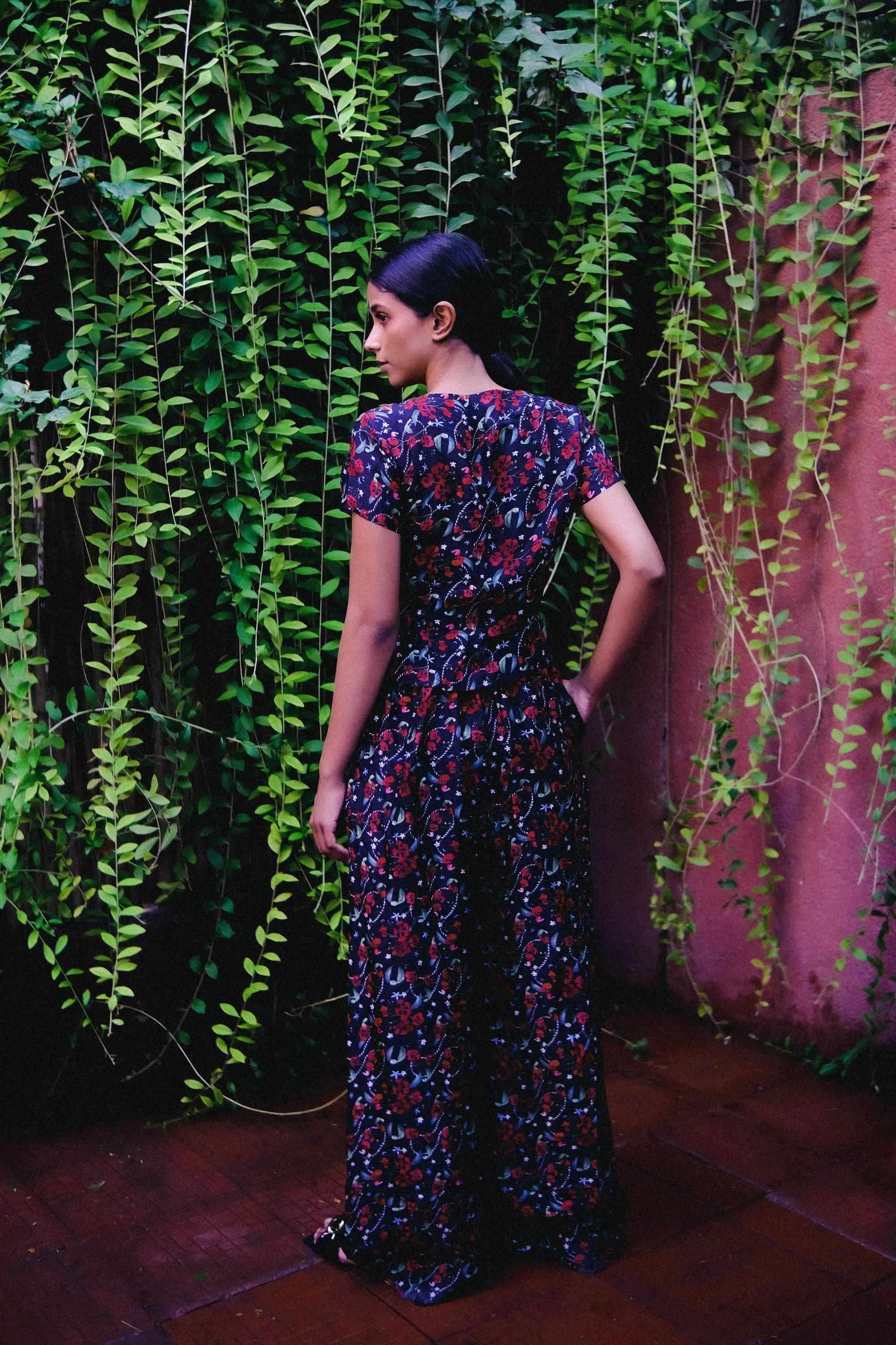 Royal Poinciana Lounge Trousers with Pockets