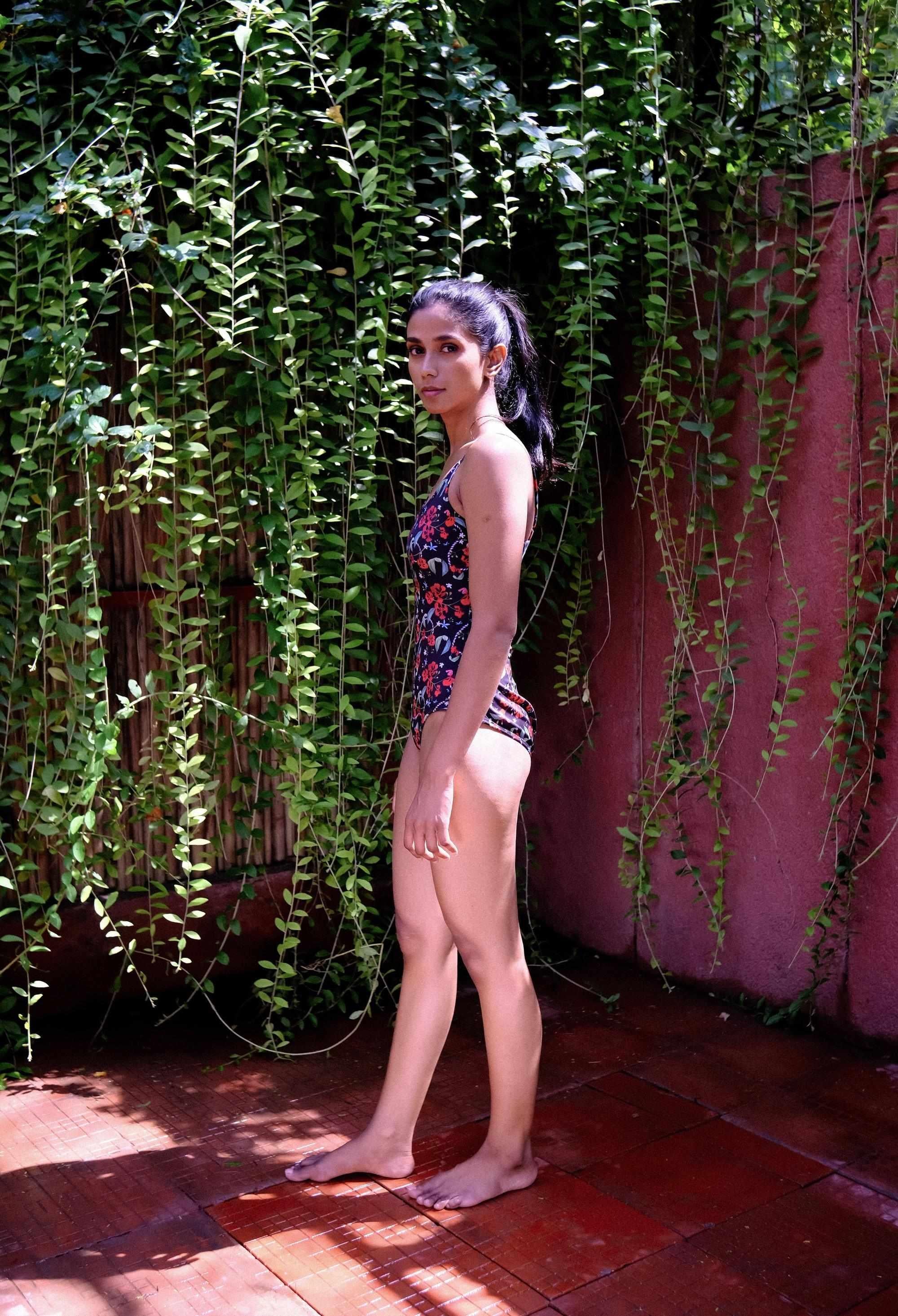 Royal Poinciana One Piece Swimsuit