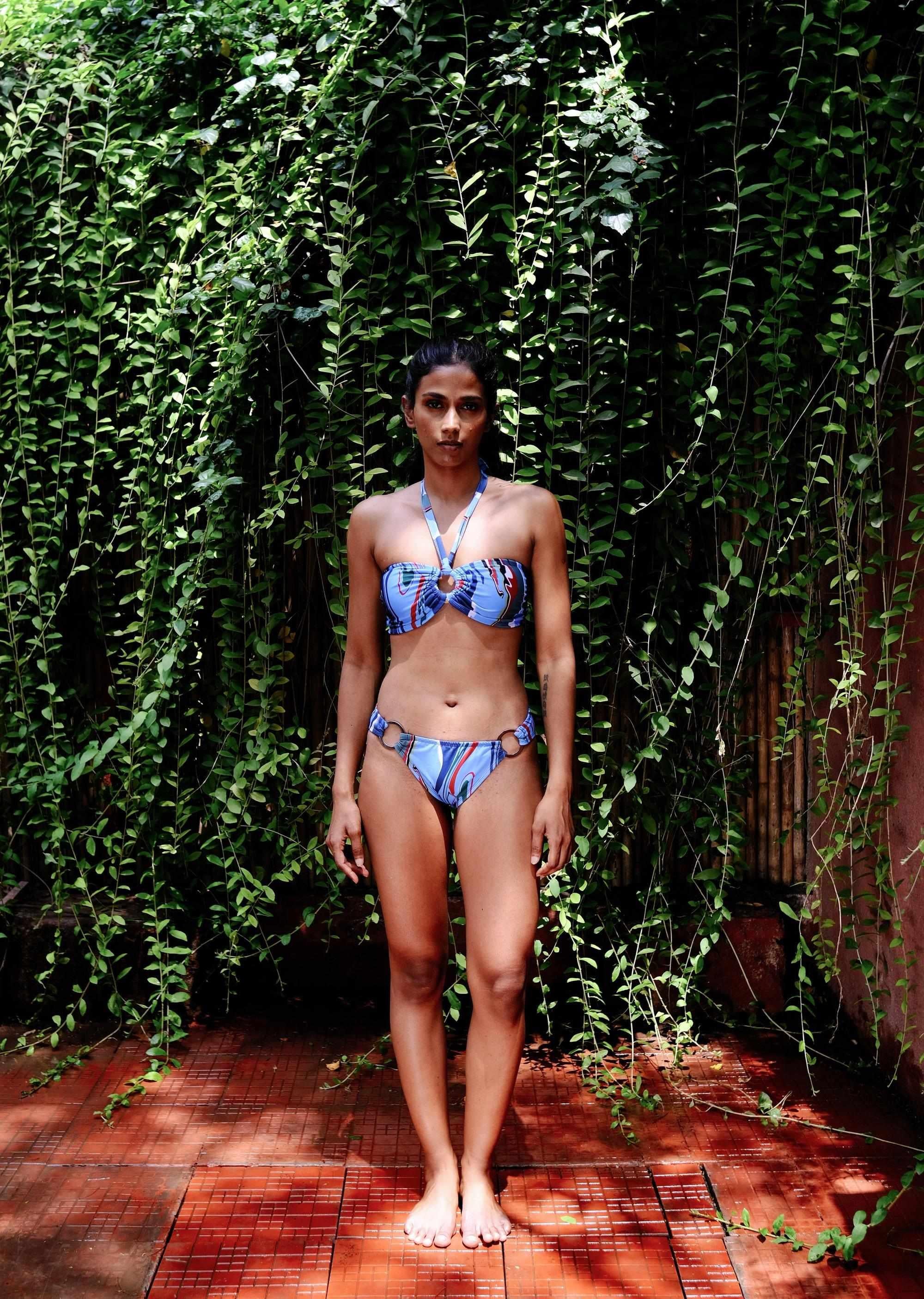 Cosmic Wave Ring Bikini Bottom