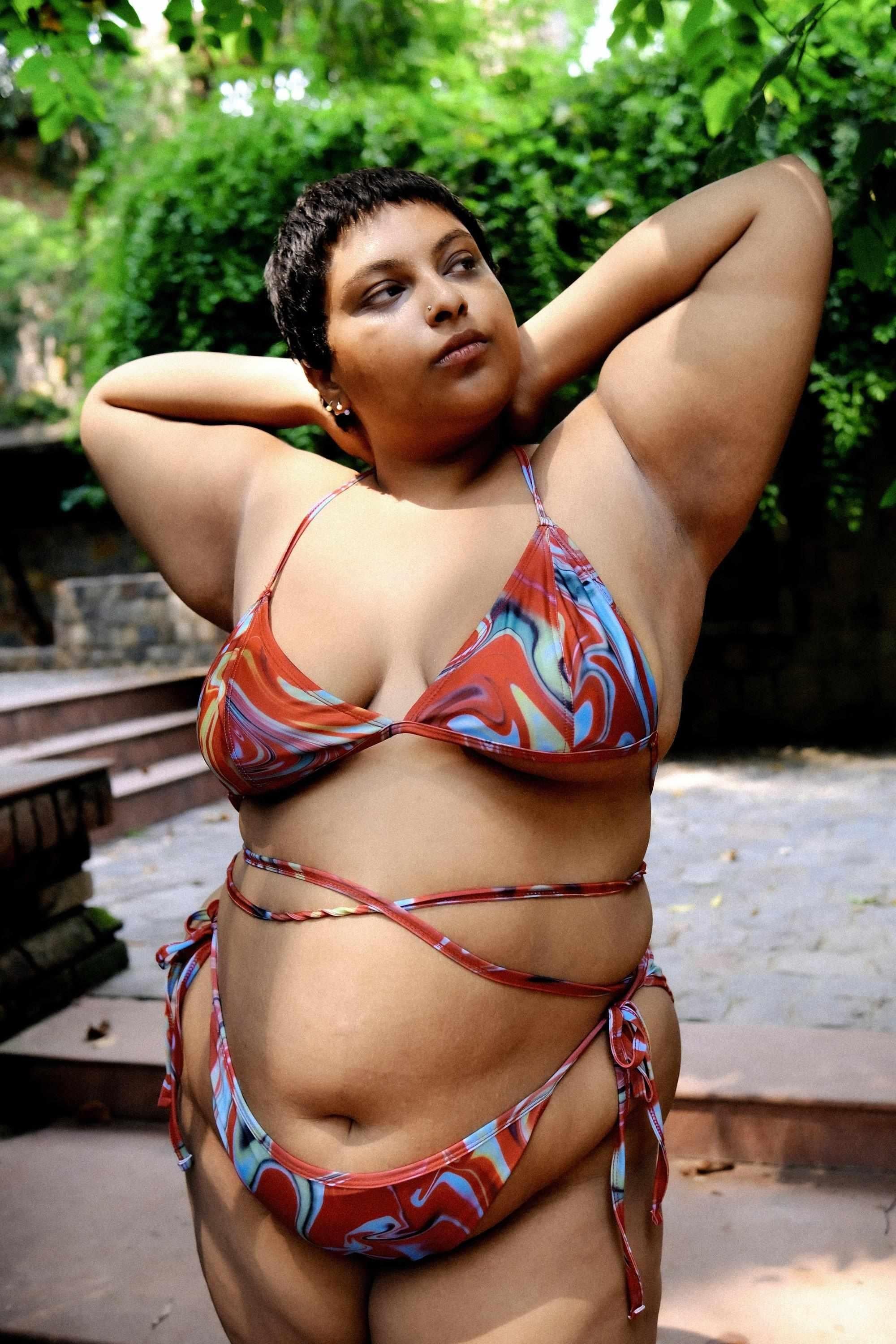 Cayenne Wave String Bikini Bottom