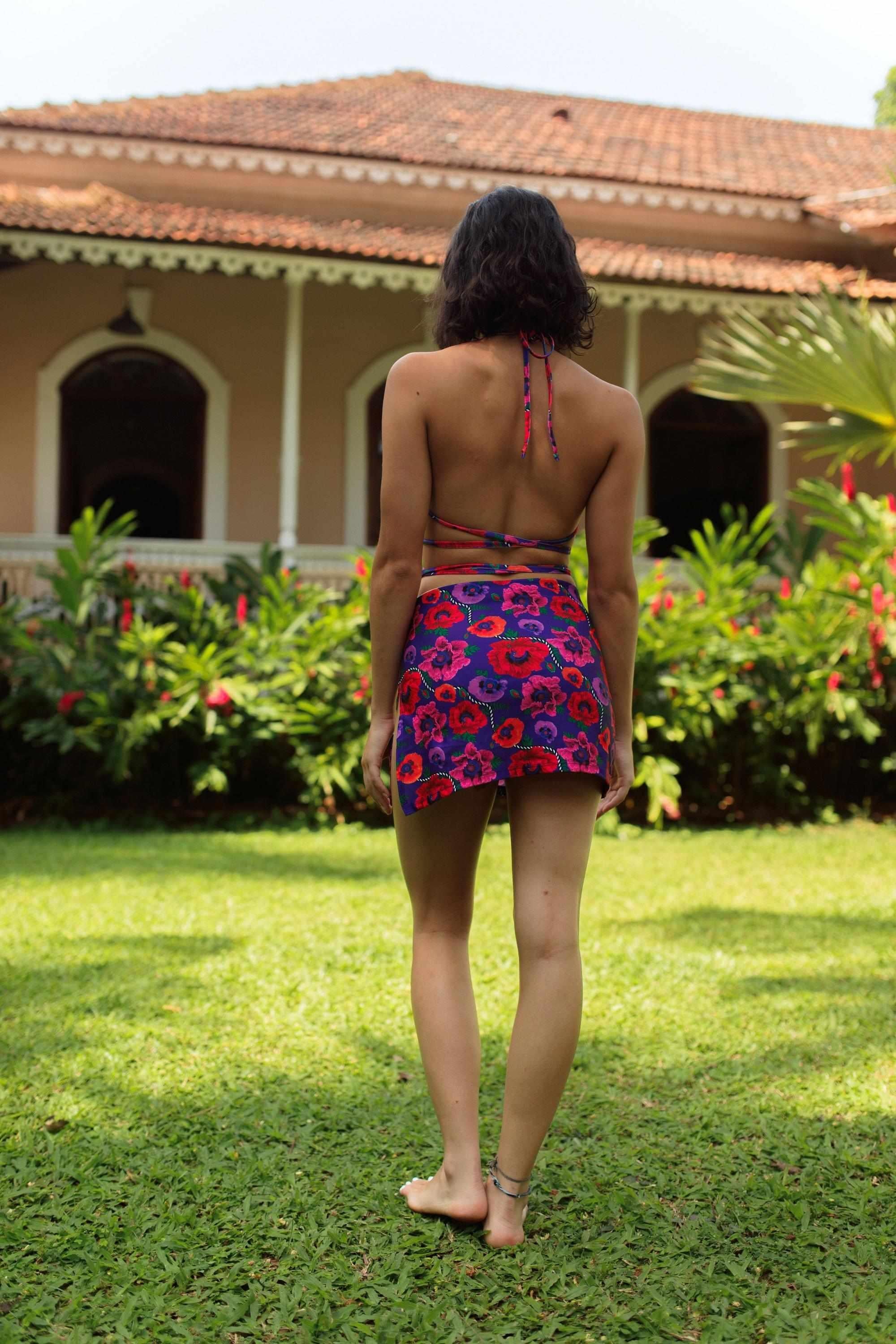 Oriental Poppy Coverall