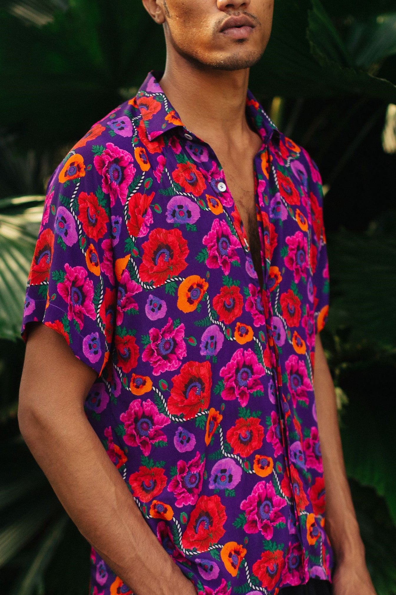 Oriental Poppy Shirt